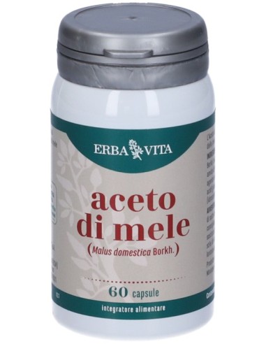 Erba Vita Aceto Mele 60 Capsule 550mg
