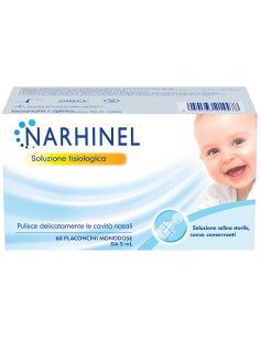 SOLUZIONE FISIOLOGICA PER ASPIRATORE NASALE NARHINEL 60...