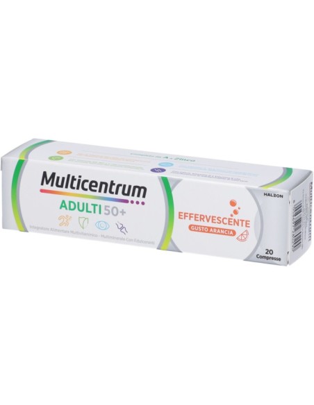 Multicentrum Adulti 50+ Multivitaminico Effervescente 20 Compresse