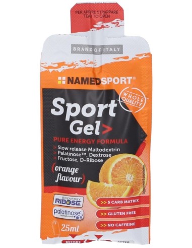Named Sport Gel Arancia 25ml