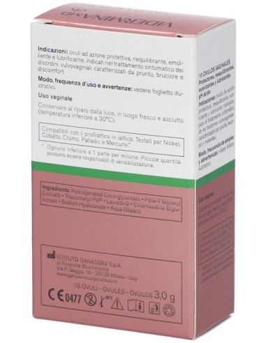 Vidermina CLX Ovuli 10 Pezzi