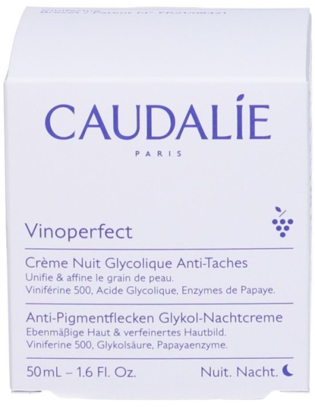 Caudalie Vinoperfect Crema Notte Anti-Macchie 50ml