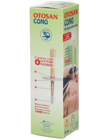 Otosan Cono Igiene Orecchio+Propoli 6 Pezzi
