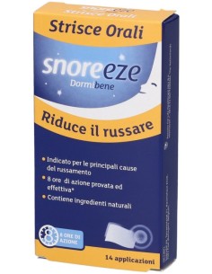 Snoreeze Strisce Antirussamento 14 Pezzi
