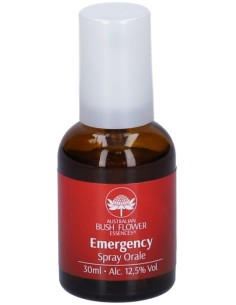 Australian Bush Flower Essences Emergency Spray Orale 30ml
