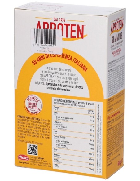 Aproten Pasta Gemmine 500g