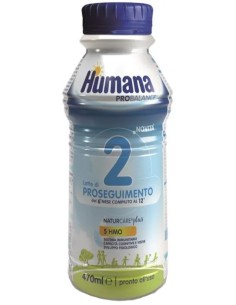 Humana 2 Bottiglia 5 HMO 470ml