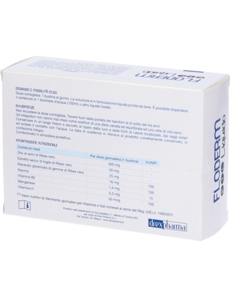 Floderm RTL Liquido 20 Buste da 10ml