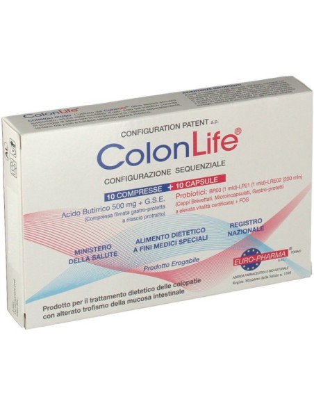 Colonlife 10 Compresse + 10 Capsule