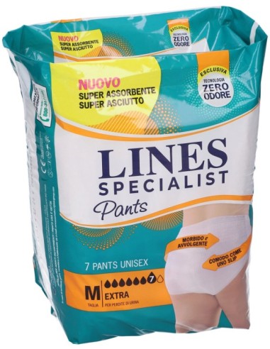 Lines Specialist Pants Unisex Extra Taglia M 7...