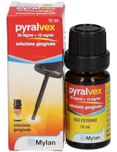 Pyralvex Flacone 10ml 0,5%+0,1%