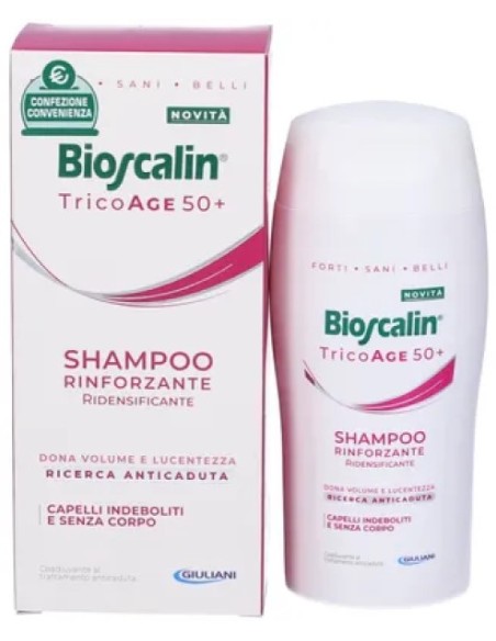 Bioscalin Tricoage Shampoo Rinforzante Ridensificante 200ml