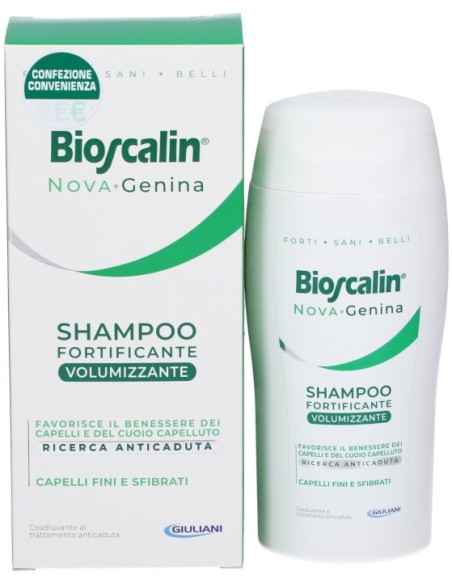 Bioscalin Nova Genina Shampoo Fortificante Volumizzante 200ml