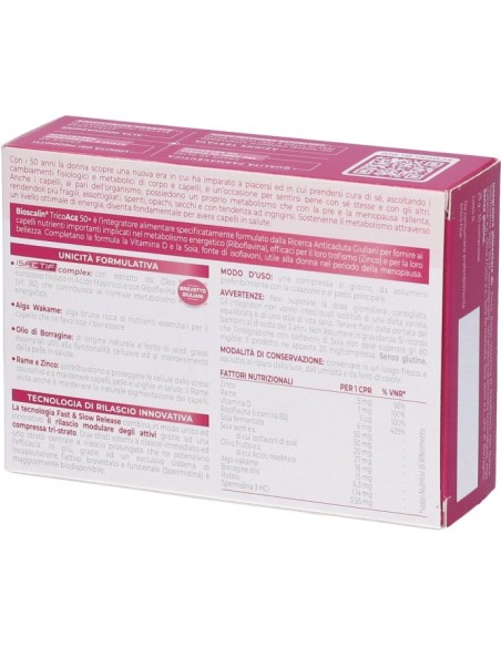 Bioscalin Tricoage 50+ 30 Compresse