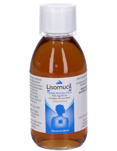 Lisomucil Adulti Sciroppo 200ml 5%