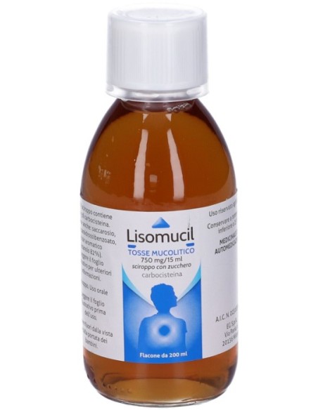 Lisomucil Adulti Sciroppo 200ml 5%
