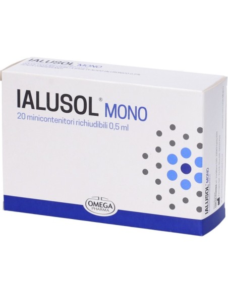 Ialusol Mono Gocce Oculari 20 fiale