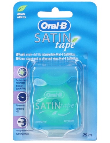 Oral-B Filo Interdentale alla Menta Satin Tape 25m