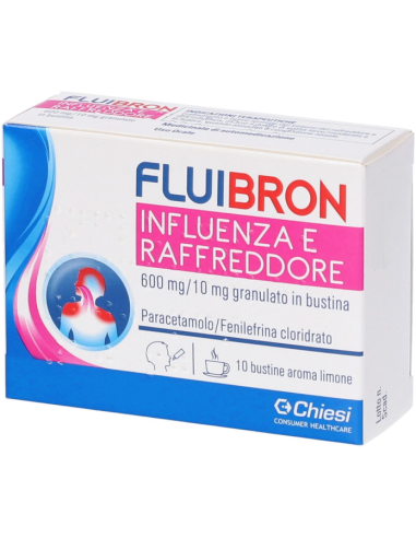 Fluibron Influenza e Raffreddore 10 Bustine...