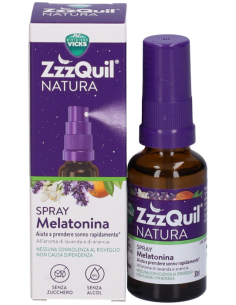 Vicks ZzzQuil Natura Melatonina Spray 30ml