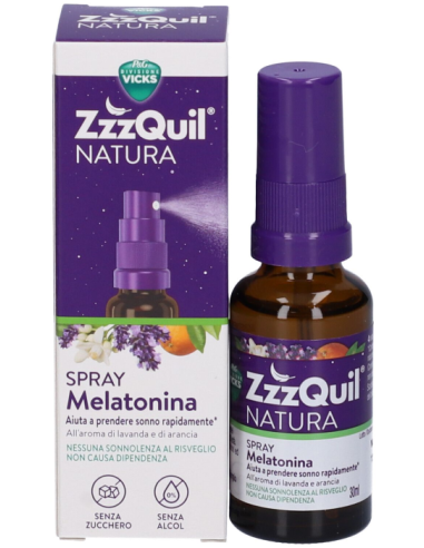 Vicks ZzzQuil Natura Melatonina Spray 30ml