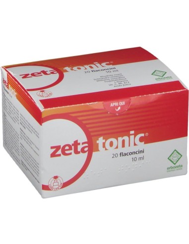 Zeta Tonic 20 Flaconcini 10ml