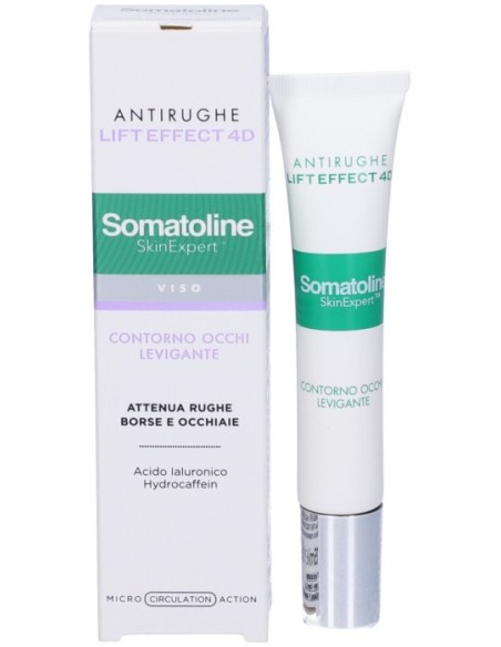 Somatoline SkinExpert Lift Effect 4D Contorno Occhi Filler Antirughe 15ml