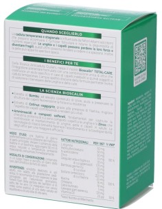 Bioscalin Total Care Donna Uomo 30 Bustine 2