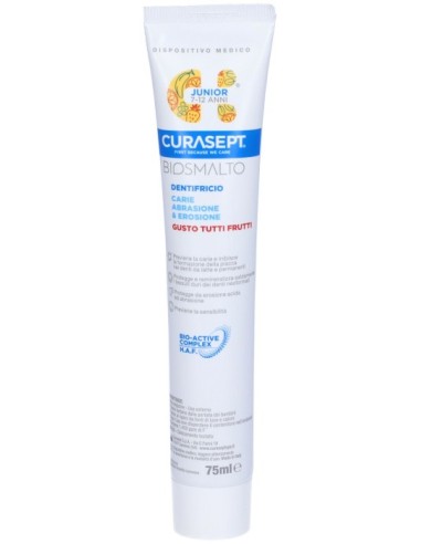Curasept Biosmalto Dentifricio Junior 75ml 7/12...