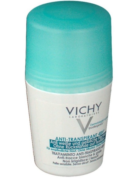 Vichy Deodorante Roll-on Anti-Traccia Antitraspirante 50ml