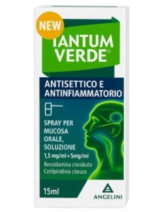 Tantum Verde Antisettico e Antinfiammatorio Spray Mucosa...