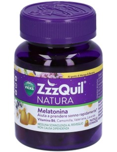 Vicks ZzzQuil Natura Mango Banana 30 Gommose