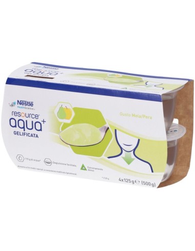 Resource Aqua Bevanda Gelificata Mela Pera 4x125g