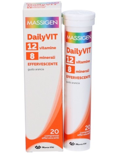 Massigen Dailyvit Effervescente 20 Compresse