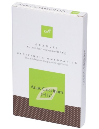 Oti Anas Coccinum H17 Granuli 6 Contenitori
