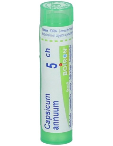 Boiron Capsicum Annuum 05Ch Tubo 80 Granuli 4g