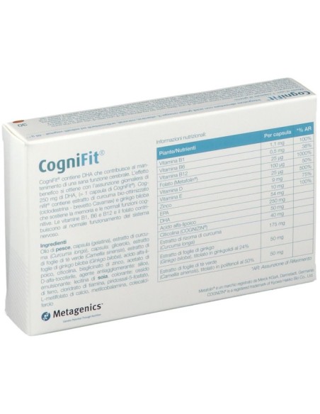Cognifit 30 Capsule
