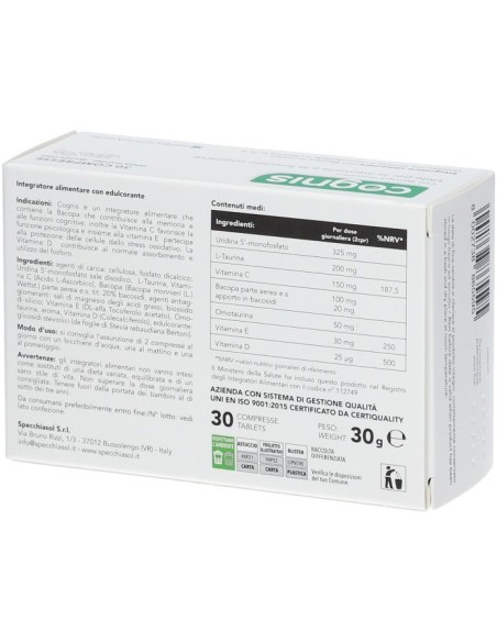Cognis 30 Compresse