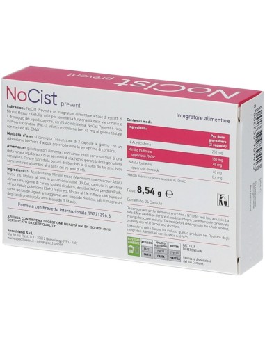 Nocist Prevent 24 Capsule