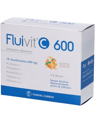 Fluivit 600 C 14 Bustine