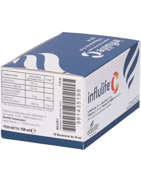Influlife C 15 Flaconcini