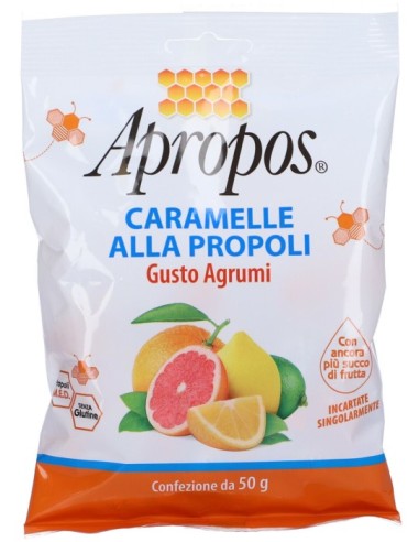 Apropos Caramelle Propoli Gusto Agrumi 50g