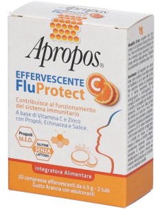 Apropos Effervescente C Fluprotect 20 Compresse