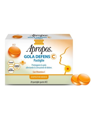 Apropos Gola Defens C Ace 20 Pastiglie