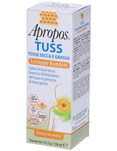 Apropos Tuss Sciroppo Bambini 150ml