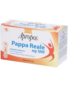 Apropos Pappa Reale 1000mg 10 Flaconcini