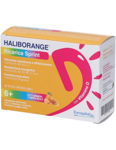 Haliborange Ricarica Sprint 20 Stick Pack