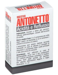 Digestivo Antonetto Acidità e Reflusso 40 Compresse... 2