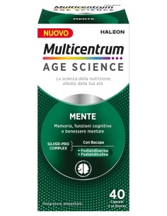MULTICENTRUM AGE SCIENCE MENTE 40 CAPSULE