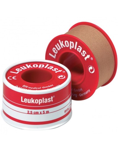 Leukoplast Cerotto Rocchetto 2,5cmx5m